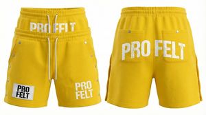 Pantalones Cortos Casuales Negros Premium para Hombre, con Detalles de Botones, Cintura con Cordón, Ropa Deportiva Vintage, para Gimnasio, Descanso, Ropa Urbana, de Secado Rápido - Product Image 6