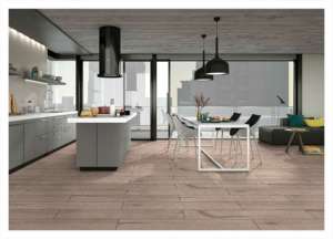 Suelo de baldosas de porcelana mate moderno de 20x120 cm, diseñado para ofrecer una superficie refinada y una fiabilidad duradera. - Product Image 2