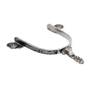 Éperons d'équitation en acier inoxydable de haute qualité pour l'équitation occidentale et anglaise, vente en gros, offre spéciale, sécurité équestre, OEM disponible - Product Image 4