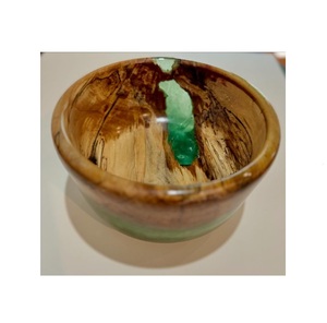 Elegante Tazón Hecho a Mano de Resina Epoxi Libre de BPA y Madera de Acacia, Diseñado con Madera y Resina Reales para Decoración de Cocina y Comedor de Lujo - Product Image 2