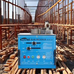 Máquina Dobladora de Barras de Refuerzo de 25mm, Máquina Dobladora de Barras de Acero con Estribo de Barras de Refuerzo - Product Image 4