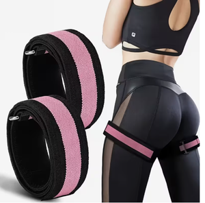 Correas de Compresión Elásticas de Poliéster Reutilizables, Transpirables y Duraderas con Cierre de Hebilla para Entrenamiento de Fuerza - Product Image 1