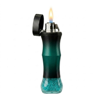 Briquet coupe-vent portable le plus vendu pour fumeurs, vente en gros usine, support 200k 60k