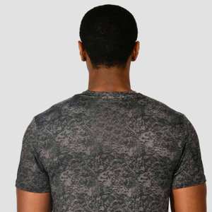 เสื้อยืดโอเวอร์ไซส์สตรีทแวร์ผู้ชาย ผ้าฝ้าย 100% แขนสั้น คอกลม ทรงหลวม ผลิตจากผ้าเจอร์ซีย์ เสื้อยืดกีฬา - Product Image 3