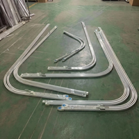 Sistema de Riel Motorizado Inteligente para Cortinas, Control por Voz WiFi Tuya, Riel de Aleación de Aluminio Resistente para Ventanas de Sala de Estar y Oficina