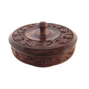 Artisan Wooden Spice <b>Box</b> for Spice Organization Kitchen Storage Masala Essentials <b>Herbs</b> and Culinary Convenience - Product Image 3