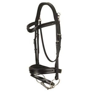 Haute qualité 100% vache pour bride de Dressage en cuir chamois pour course de chevaux anatomique surélevée avec couture fantaisie meilleurs produits de cheval - Product Image 1