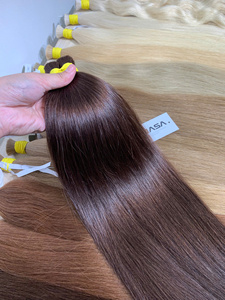 Extensiones de Cabello Humano NASA, Cabello Virgen Liso a Granel de un Solo Donante, Puntas Completas, Todos los Colores, Aptas para la Pérdida de Cabello - Product Image 4