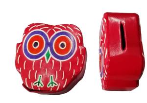 Cartera de Cuero Hecha a Mano con Forma de Animal y Patrón Cuadrado, Temática Artificial, Souvenir de Delhi, Modelo Lowellcraft - Product Image 2