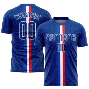 Uniforme de Fútbol Personalizado Rojo Real Sublimado, Transpirable, de Secado Rápido, para Entrenamiento, Equipación Deportiva para Hombre, Ropa Deportiva de Club - Product Image 5