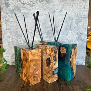Modern Wooden Epoxy Resin <b>Incense</b> Stand Shatterproof <b>Holder</b> for Multiple <b>Sticks</b> & Home Fragrance by Falak World Export - Product Image 4