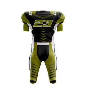 Uniformes de Fútbol Americano con Diseño Moderno, Impresión Digital Personalizada, Mangas Cortas, 100% Poliéster para Conjuntos de Equipo - Product Image 5