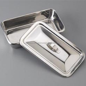ISO & CE Certified WARSAW MEDICAL Cathetes Tray with Lid Stainless Steel Hollowware Instruments | needle holder - Product Image 2