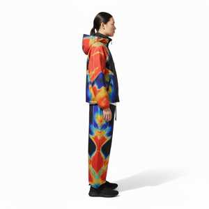 Conjunto Deportivo de Alta Calidad para Hombre, Chaqueta Cortavientos Personalizada de Nylon Suave, Pantalones Deportivos de Nylon, Conjunto Cortavientos para Correr - Product Image 3