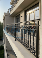Grille de sécurité moderne sans cadre en fonte robuste Balaji Metals EBM-2552 CI pour fenêtre, portail de jardin, panneau de balcon, résistant à la rouille et à l'eau