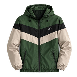 Chaqueta Deportiva Y2K con Revestimiento Reactivo al Agua, Chaqueta Cortavientos de Nailon para Actividades al Aire Libre, Fabricantes Personalizados, Ropa Deportiva para Hombre - Product Image 6