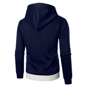 Sweat à capuche sport pour homme en molleton tricoté polyester/coton 300g de haute qualité, imprimé sérigraphié, doublure douce, vente en gros - Product Image 2