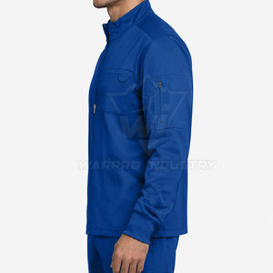 Medical Scrub <b>Jacket</b> Healthcare Hospital Clinic Uniform Lightweight Breathable Fabric OEM ODM Factory Manufacturer - Product Image 3