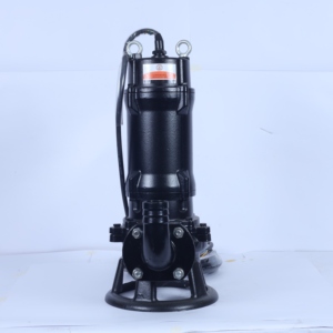 Bomba cortadora de aguas residuales monofásica de acero inoxidable Hydroplus International de 2HP, de alta resistencia, para transferencia de aguas residuales industriales. - Product Image 1