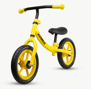 Bicicleta de Equilibrio Rosa para Niños de 12 Pulgadas, Bicicleta de Entrenamiento sin Ruedas para Niños Pequeños y Preescolares - Product Image 1