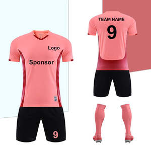 Uniforme de Fútbol Personalizado al por Mayor, Elegante, Económico y Transpirable, 100% Poliéster, Conjunto Completo con Impresión de Nombre, Ropa Deportiva Digital - Product Image 6