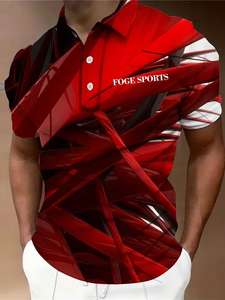 Chemises polo personnalisées pour hommes, impression par sublimation, vente en gros, marque privée, polos de sublimation, chemises professionnelles d'usine personnalisées - Product Image 6