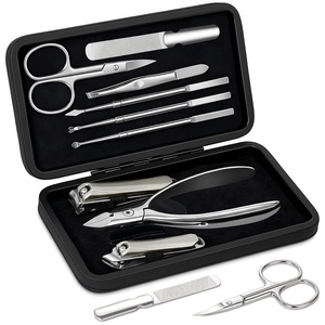 Professional Stainless Steel Manicure and Pedicure Set Customized Product Grooming Kit Heavy Duty Toe Nail Clipper - Product Image 1