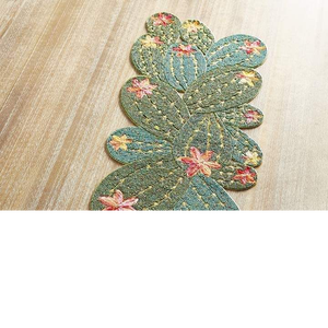 Falah International Table Runner Kitchen <b>Beaded</b> <b>Placemat</b> For Dining Table Fancy Mats Handmade <b>Beaded</b> Decorative Table Runner - Product Image 2