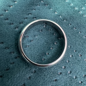 Anillo de Boda de Platino PT950, 11.90g, Platino Sólido, Acabado Texturizado Cepillado, Ajuste Cómodo de Lujo, Unisex, Minimalista - Product Image 4