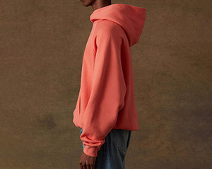 Sweat à capuche oversize pour homme en molleton de coton lourd 380 GSM, personnalisé avec impression numérique, logo personnalisé et sans cordon - Product Image 2