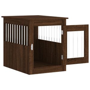 21.7 di mobili per cani in legno di quercia marrone \ "x29.5 \" x25.6 \ "case e mobili per animali domestici - Product Image 6