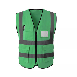 Gilet de sécurité industriel personnalisé en gros, fabricant OEM, fournisseur, polyester 120-160 GSM, fabrication en vrac sous marque privée - Product Image 1