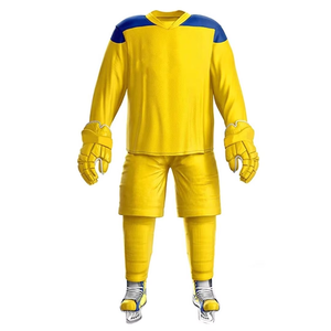 Conjuntos de Uniformes de Hockey sobre Hielo de Poliéster 100% Avanzados, Diseñados para Velocidad, Comodidad y Rango de Movimiento Completo Durante el Juego - Product Image 5