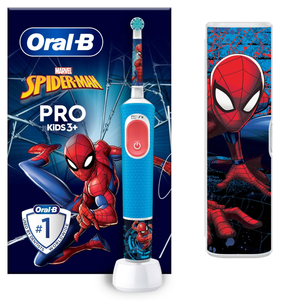 Brosse à dents électrique Oral-B Vitality Pro Kids Spiderman avec étui de voyage - Product Image 1