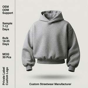 Sudadera con Capucha de Alta Calidad, Personalizada, de Peso Pesado, 420 Gsm, con Hombros Caídos, Estilo Holgado y Recortado, Fabricante de Sudaderas con Capucha - Product Image 1