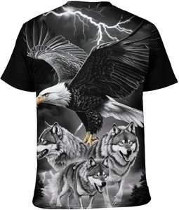 <b>Gothic</b> Printed Men's Black T-<b>Shirt</b> Short Sleeve O-Neck Oversized Street Style Eco-Friendly 100% Cotton - Product Image 5