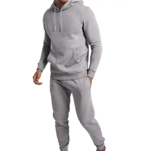 Factory Wholesale Plus Size Men'S Sports <b>Tracksuit</b> Sets Blank High Quality <b>Tracksuits</b> For Men Custom Logo Track Suit For Men - Product Image 1