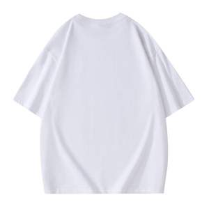 เสื้อยืดไซส์ใหญ่สีพื้นแบบหลวมรุ่นล่าสุดจากโรงงานโดยตรง สามารถสั่งทำได้ - Product Image 3