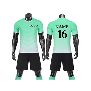 เสื้อฟุตบอลผู้ใหญ่ ฤดูหนาว ฤดูร้อน แบบ unisex ลายพิมพ์ดิจิทัล ผ้าโพลีเอสเตอร์ 100% ระบายอากาศ แห้งเร็ว แบบสั้น สำหรับนักกีฬา - Product Image 3