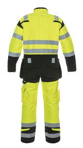Combinaison de sécurité haute visibilité, vêtements de travail réfléchissants, combinaison de protection personnalisée avec logo, pour les travailleurs de la construction et des usines - Product Image 1