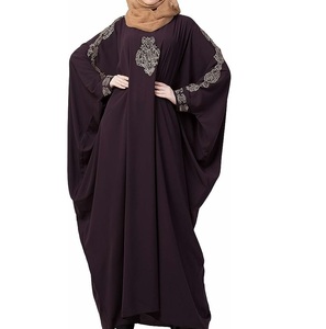 Fabricante de Ropa Étnica Musulmana para Mujer, Venta al Por Mayor, Color y Logotipo Personalizados, MOQ Bajo, Hijab Liso, Abayas para Mujer, Primavera Verano 2026 - Product Image 4