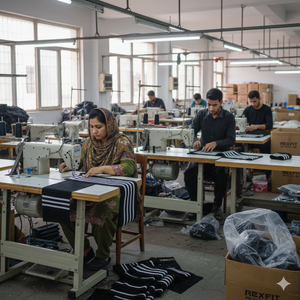 Bandes de compression pour genoux Rexfit Sports Powerlifting, bandages élastiques pour la musculation et l'haltérophilie - Product Image 6