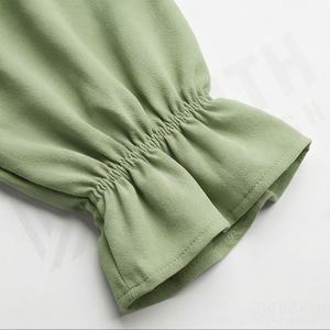 Nouvelle arrivée : Abaya unie avec poignets élastiques, manches ajustées, tendances de la mode modeste, abayas simples pour femmes, design élégant. - Product Image 5