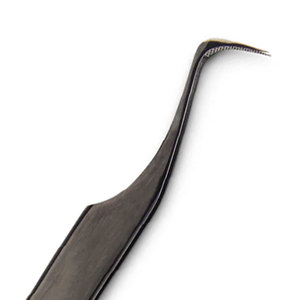 Premium Quality Eyelash Extension Tweezers Curved Tip Volume Lash <b>Tool</b> For Accurate Isolation And Application Salon Supply - Product Image 6