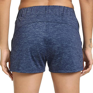 Shorts Deportivos de Cintura Alta para Mujer, Tallas Grandes, Diseño Personalizado, para Verano, Gimnasio, Running, Elásticos, de Poliéster/Algodón, Transpirables, de Secado Rápido - Product Image 6