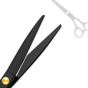 Professional Hair Scissors Barbar Salon Beauty Scissor Black <b>Thinning</b> Cutting Shears Hairdressing Hair Cutting Scissor Set - Product Image 4
