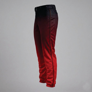 Wholesale Men & Youth Gradient Baseball <b>Pants</b> - Breathable Custom Team Training Uniform and Cropped Sports Trousers - Product Image 3