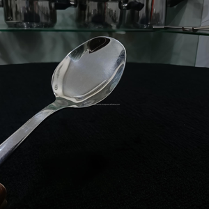 Luxury Stainless Steel Dinner Spoon <b>Long</b> Handle Anti <b>Slip</b> Food Grade UAE Supplier - Product Image 6