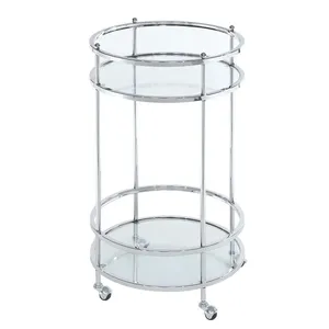 Premium Modern Safe Ceramic Plant Eco-Friendly American Style Utility <b>Serving</b> <b>Trolley</b> Hotel Catering Service Luxury Wine Bar - Product Image 2
