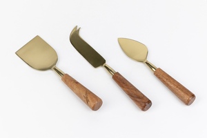 Luxury Modern Server Set Gold Finish Stainless Steel <b>Cake</b> Pastry Dessert Serving Cutlery Set Customizable Handle <b>Wedding</b> Party - Product Image 6